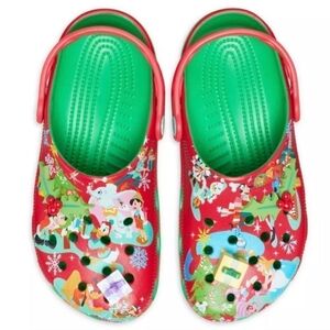 Disney Christmas Crocs W11/M8